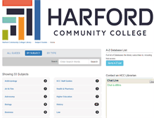 Tablet Screenshot of harford.libguides.com