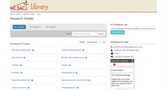 Desktop Screenshot of mtsac.libguides.com