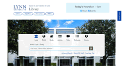 Desktop Screenshot of lynn-library.libguides.com