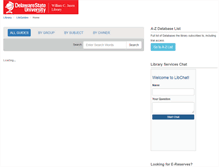 Tablet Screenshot of desu.libguides.com