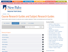 Tablet Screenshot of newpaltz.libguides.com