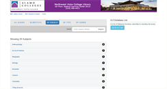 Desktop Screenshot of nvcguides.libguides.com