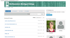 Desktop Screenshot of nmc.libguides.com