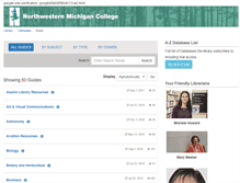 Tablet Screenshot of nmc.libguides.com