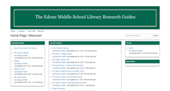 Desktop Screenshot of ms.johncooper.libguides.com