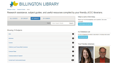 Desktop Screenshot of jccc.libguides.com