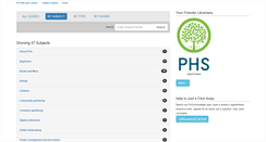 Desktop Screenshot of pennhort.libguides.com