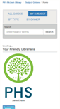 Mobile Screenshot of pennhort.libguides.com