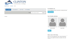 Desktop Screenshot of clinton.libguides.com