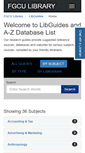 Mobile Screenshot of fgcu.libguides.com