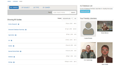 Desktop Screenshot of crowder.libguides.com