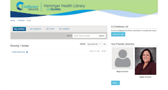 Desktop Screenshot of cwhs.libguides.com