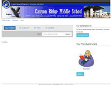 Tablet Screenshot of crms.leanderisd.libguides.com