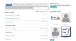 Desktop Screenshot of clevelandstatecc.libguides.com