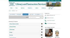 Desktop Screenshot of csu.libguides.com