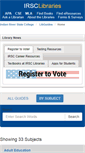 Mobile Screenshot of irsc.libguides.com