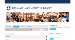 Desktop Screenshot of cbury.libguides.com