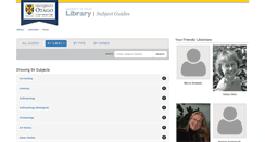 Desktop Screenshot of otago.libguides.com