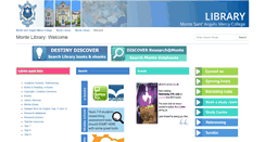 Desktop Screenshot of monte.libguides.com
