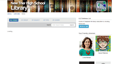 Desktop Screenshot of newtrier.libguides.com