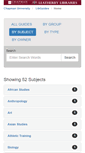 Mobile Screenshot of chapman.libguides.com
