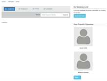 Tablet Screenshot of mtoliveboe.libguides.com