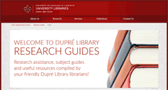 Desktop Screenshot of louisiana.libguides.com
