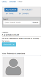 Mobile Screenshot of loucol.libguides.com