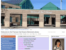 Tablet Screenshot of eastlymehs.libguides.com