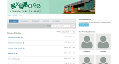 Desktop Screenshot of ephratapubliclibrary.libguides.com