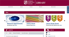 Desktop Screenshot of howardcc.libguides.com