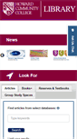 Mobile Screenshot of howardcc.libguides.com