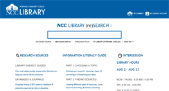 Desktop Screenshot of norwalkcc.libguides.com