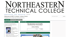 Desktop Screenshot of netc.libguides.com
