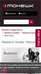 Mobile Screenshot of mohawkcollege.ca.libguides.com