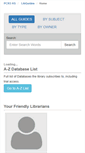 Mobile Screenshot of pcr3.libguides.com