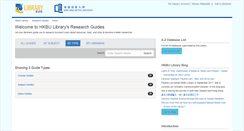 Desktop Screenshot of hkbu.libguides.com