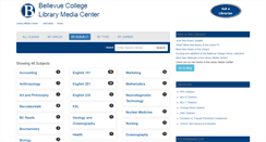 Desktop Screenshot of bellevuecollege.libguides.com