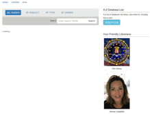 Tablet Screenshot of fbilibrary.libguides.com